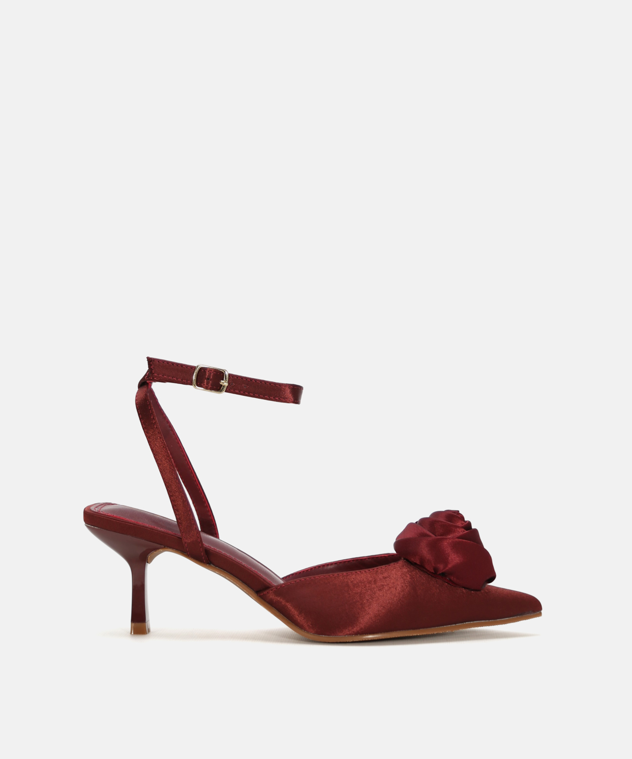 Zapato tac&oacute;n fino flor  image number null